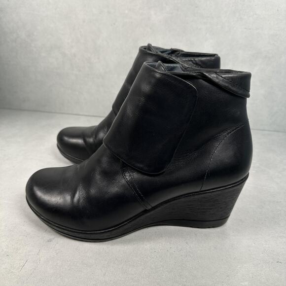 Dansko Black Ankle Boots - Picture 4 of 11